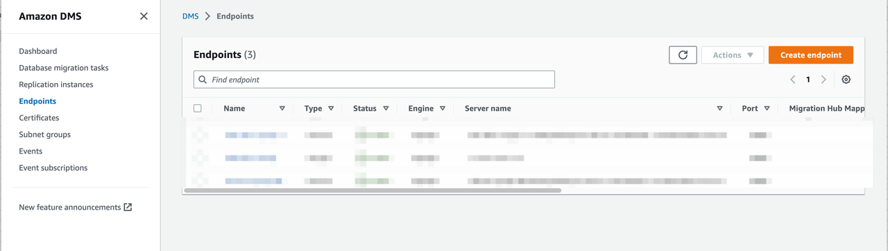 Create endpoint